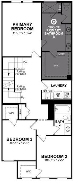 Beazer Homes Bayside Baltic Floorplan