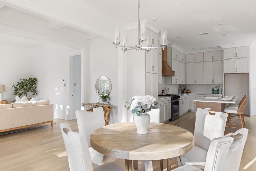 Furnished interior view inside a new home in Mount Pleasant Homes, Mount Pleasant (Image 15).