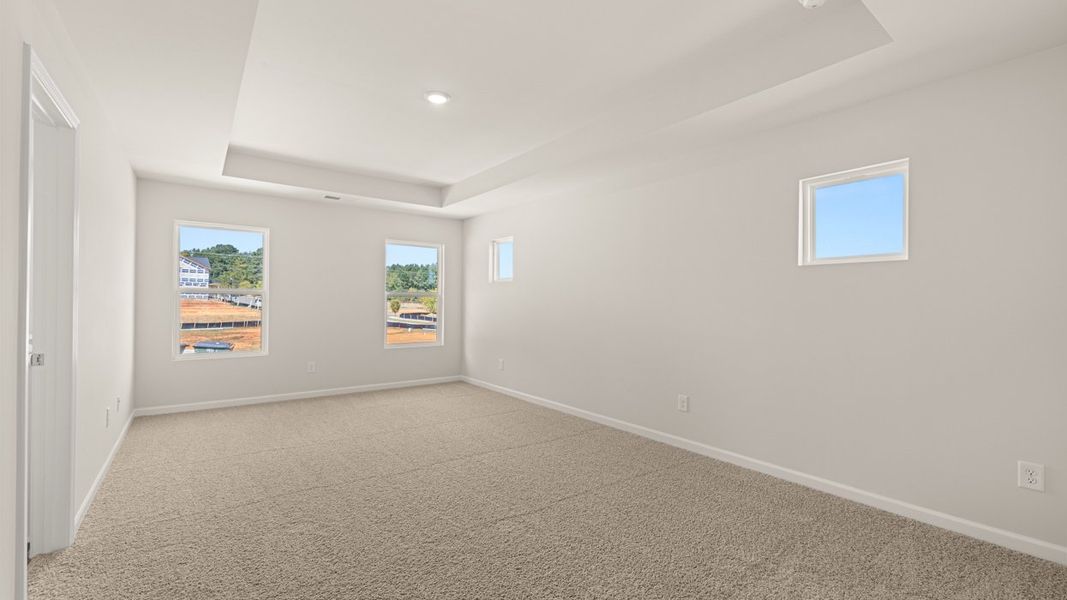 Spacious, unfurnished interior of a new home in Brookland Commons, Monroe (Image 18).