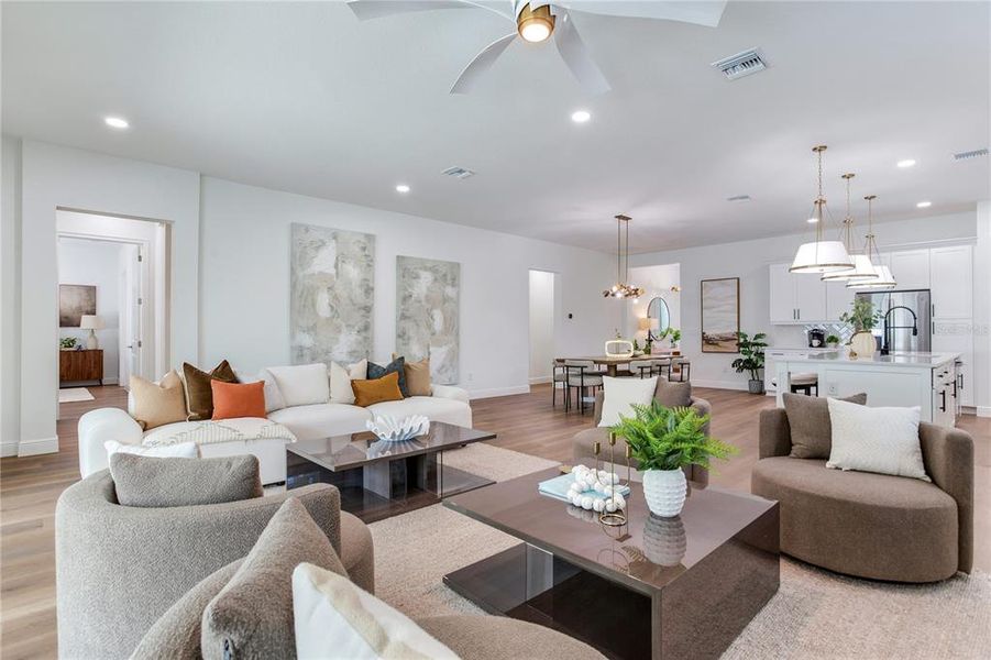 Furnished interior view inside a new home in , Gulfport (Image 12). Furnished interior view inside a new home in , Gulfport (Image 12).