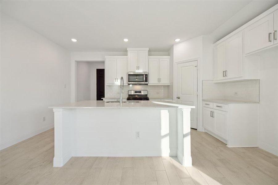 Furnished interior view inside a new home in Sicily, Princeton (Image 6).
