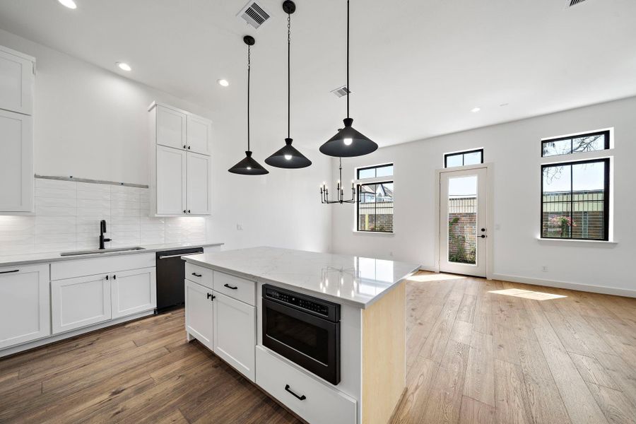 Furnished interior view inside a new home in Spring Valley Creek, Houston (Image 10).