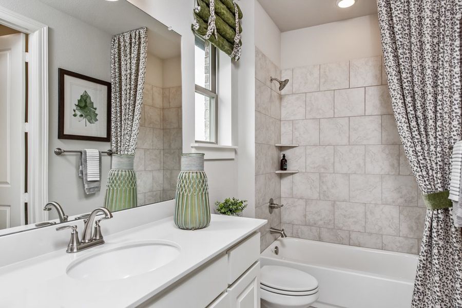 Furnished interior view inside a new home in NorthGlen, Haslet (Image 20). Furnished interior view inside a new home in NorthGlen, Haslet (Image 20).