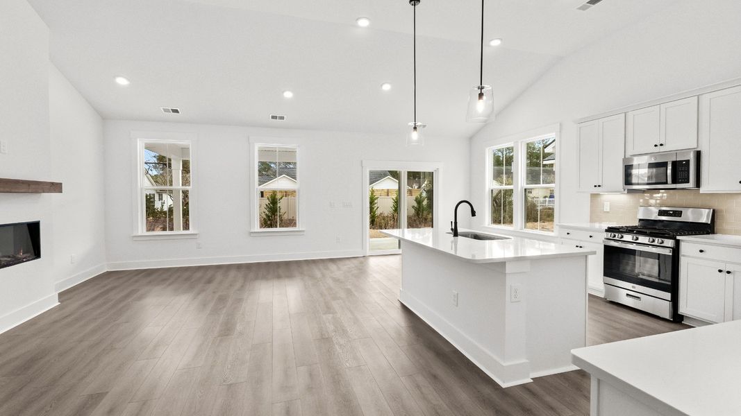 Furnished interior view inside a new home in Bluffs at Sun Colony, Little River (Image 3).