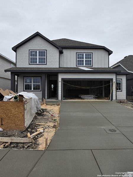 In-progress construction of a new home in Swenson Heights, Seguin, TX (Image 21).