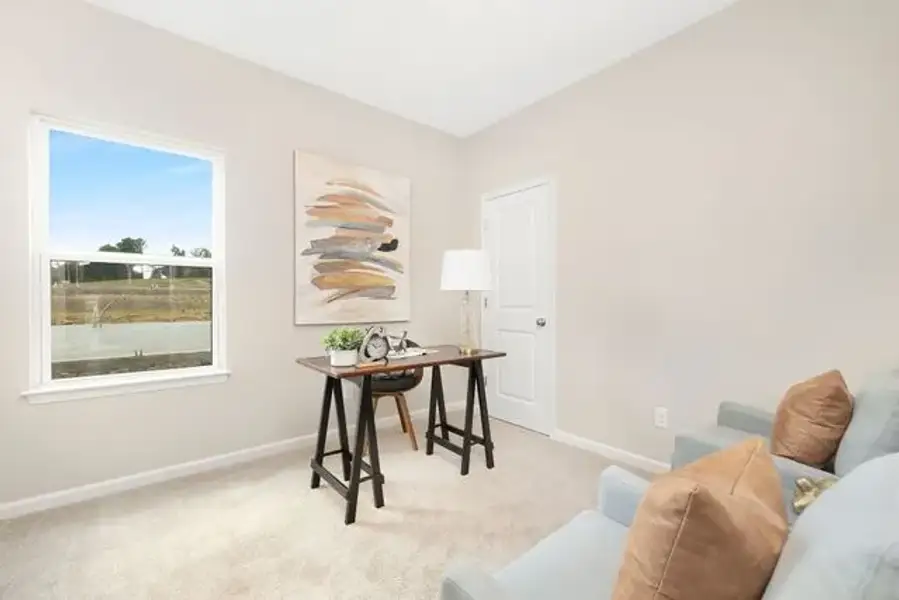 Representative furnished interior of a home built from the Canterbury by True Homes in The Retreat at Reedy Fork Ranch, Greensboro (Image 26).