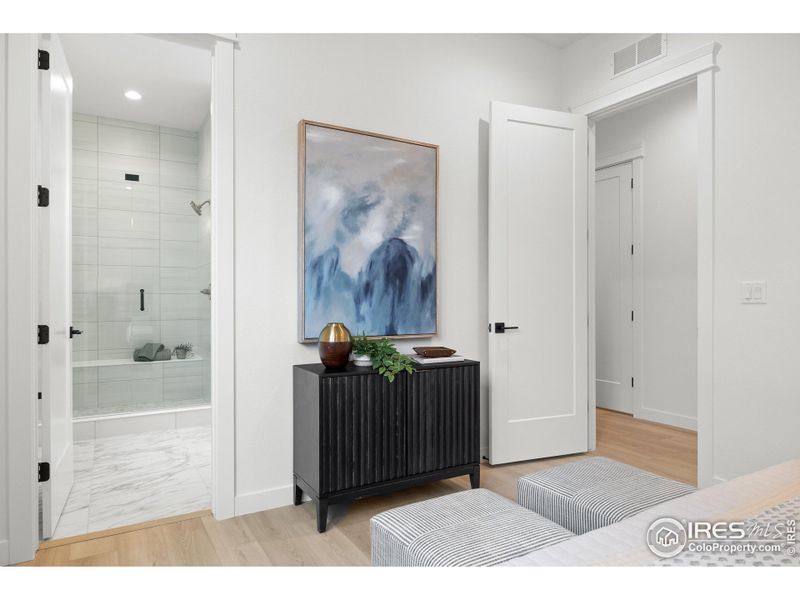 Furnished interior view inside a new home in Westerly, Erie (Image 8).