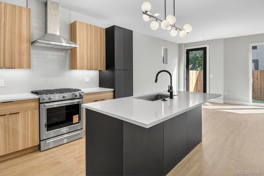 Furnished interior view inside a new home in , Denver (Image 7). Furnished interior view inside a new home in , Denver (Image 7).