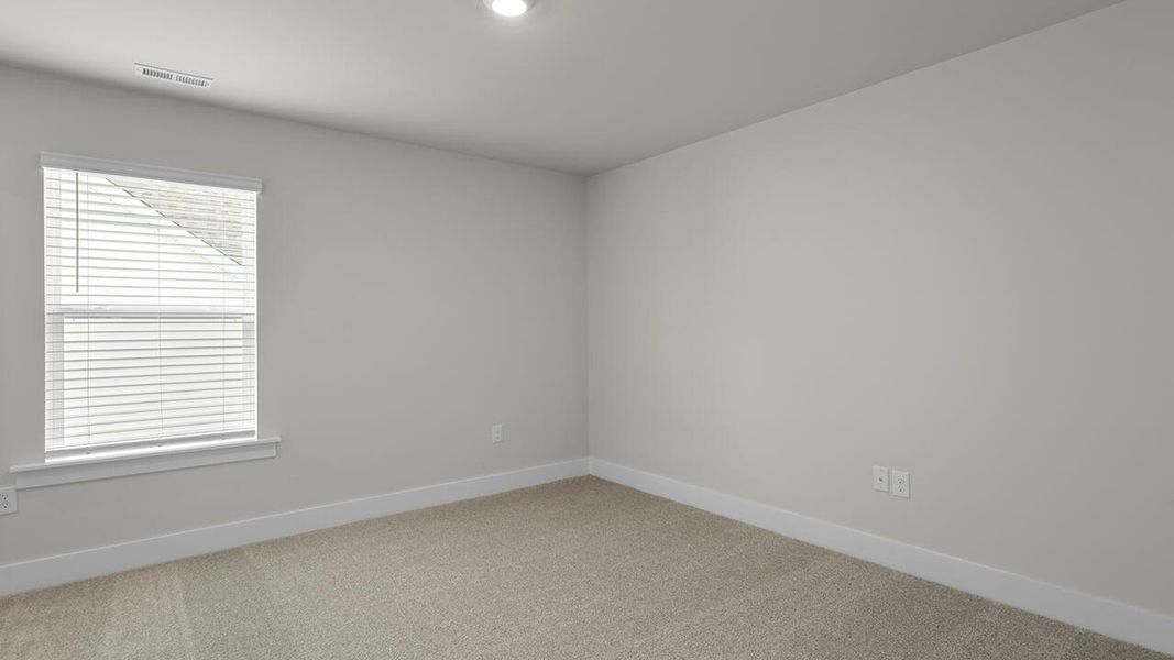 Spacious, unfurnished interior of a new home in Surfside Landing, Hubert (Image 34).