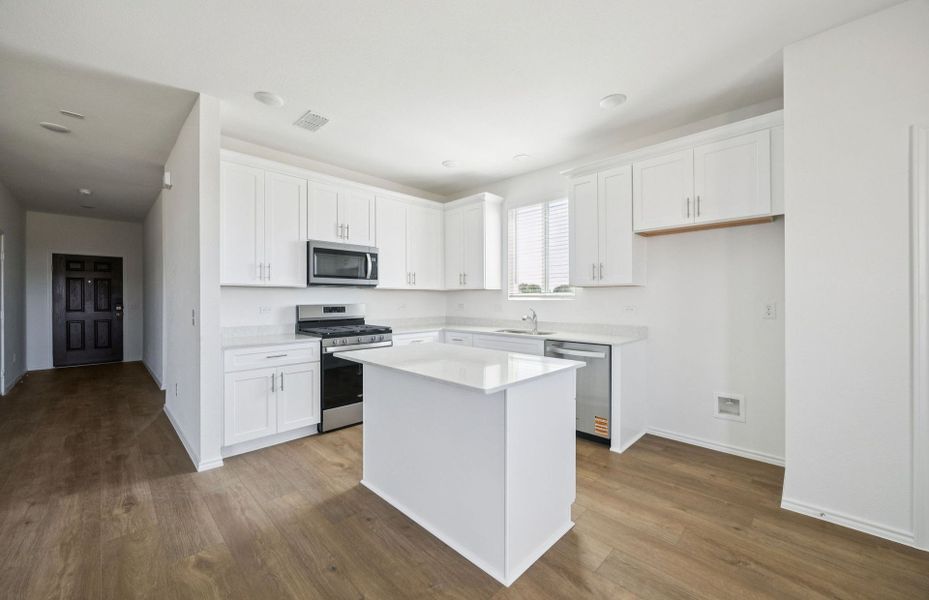 Representative furnished interior of a home built from the Kisko by Centex in Mobberly Farms, Pilot Point (Image 10).