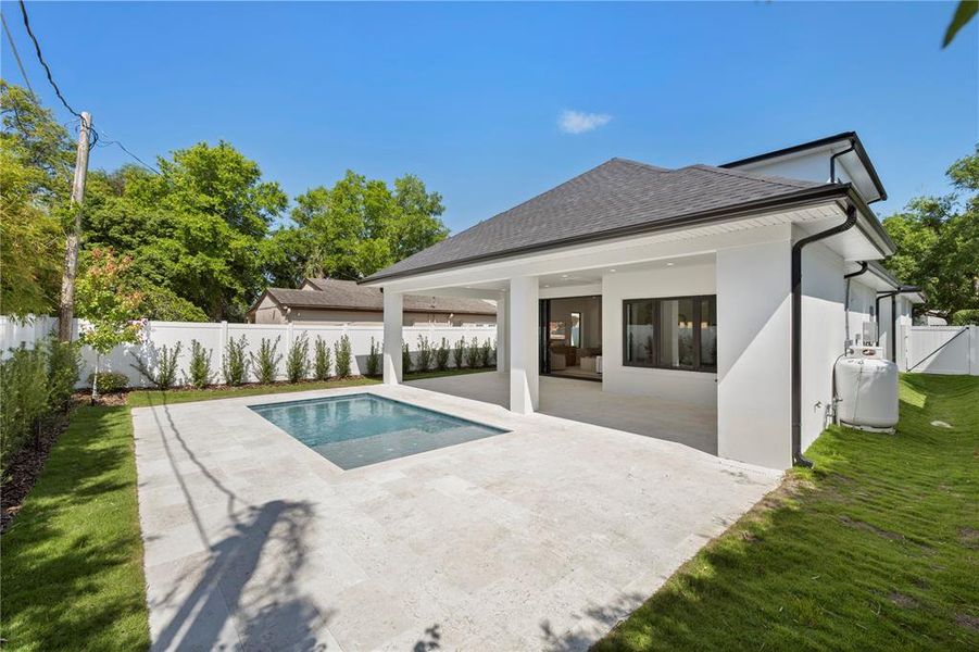 Exterior details and patio area of a home in , Winter Park (Image 28).
