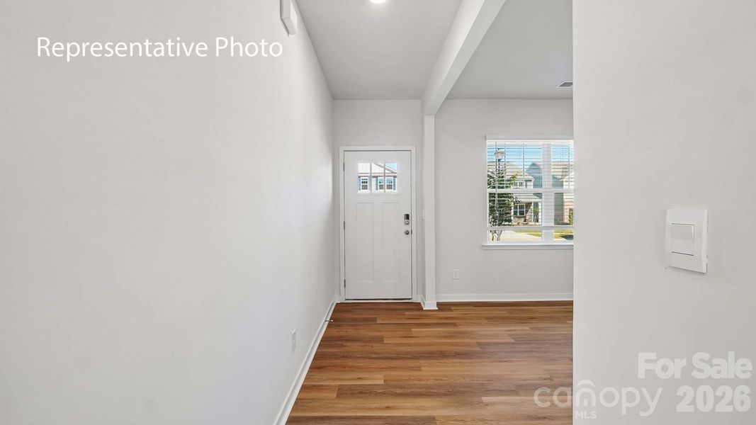 Spacious, unfurnished interior of a new home in Secrest Commons, Monroe (Image 27).