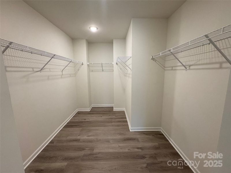 Primary Walk In Closet