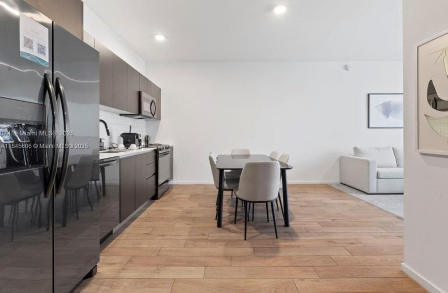 Furnished interior view inside a new home in The Elser Hotel & Residences, Miami (Image 3).