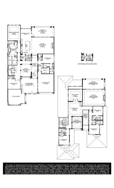 2D floor plan layout of this home in Sienna, Missouri City, TX (Image 6). 2D floor plan layout of this home in Sienna, Missouri City, TX (Image 6).
