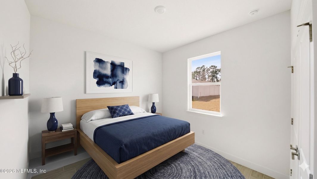 Furnished interior view inside a new home in , Palm Coast (Image 20).