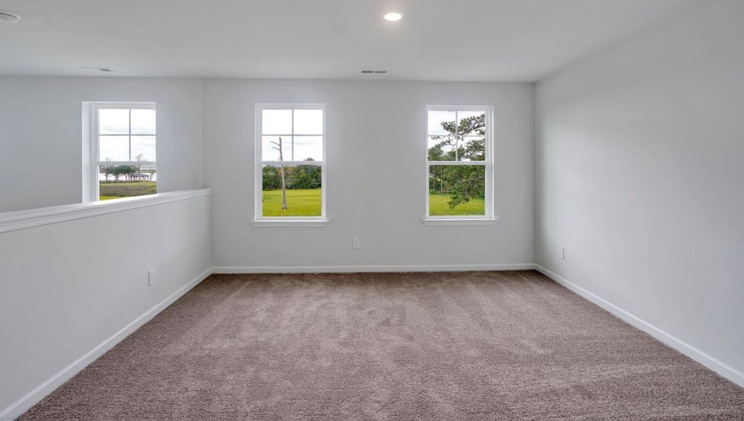 Spacious, unfurnished interior of a new home in Indigo Preserve Townhomes, Leland (Image 16).