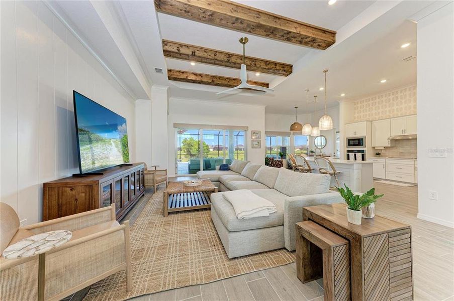 Furnished interior view inside a new home in , Venice (Image 10).