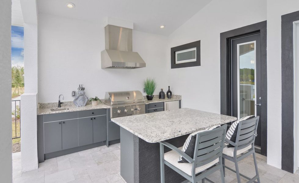 Furnished interior view inside a new home in Mosaic, Daytona Beach (Image 4).