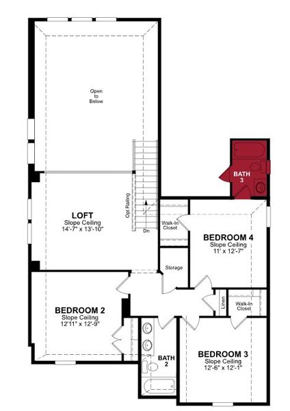 2D floor plan layout of this home in Arabella on the Prairie, Richmond, TX (Image 4). 2D floor plan layout of this home in Arabella on the Prairie, Richmond, TX (Image 4).