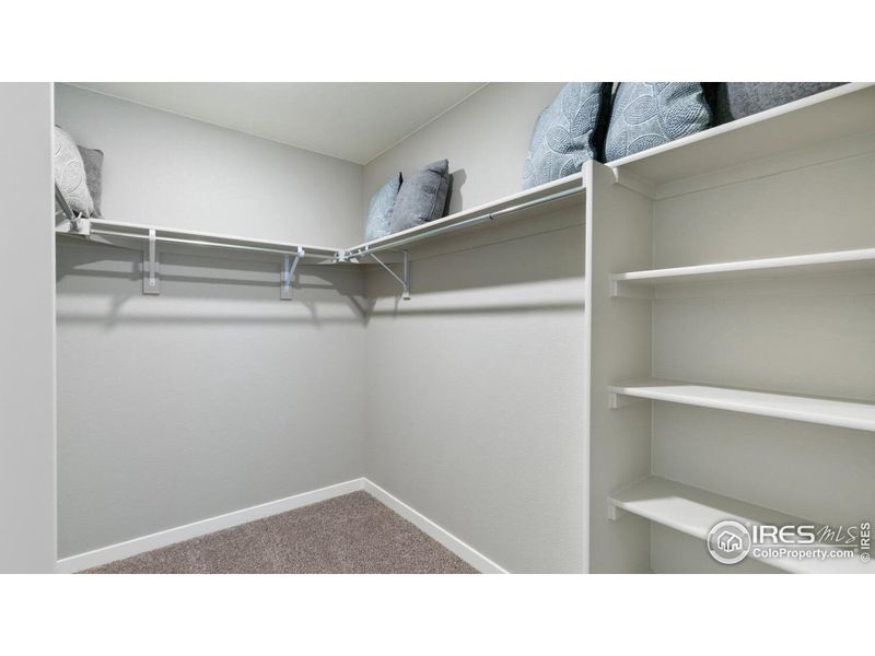 Spacious, unfurnished interior of a new home in Fossil Creek Ranch, Windsor (Image 18). Spacious, unfurnished interior of a new home in Fossil Creek Ranch, Windsor (Image 18).