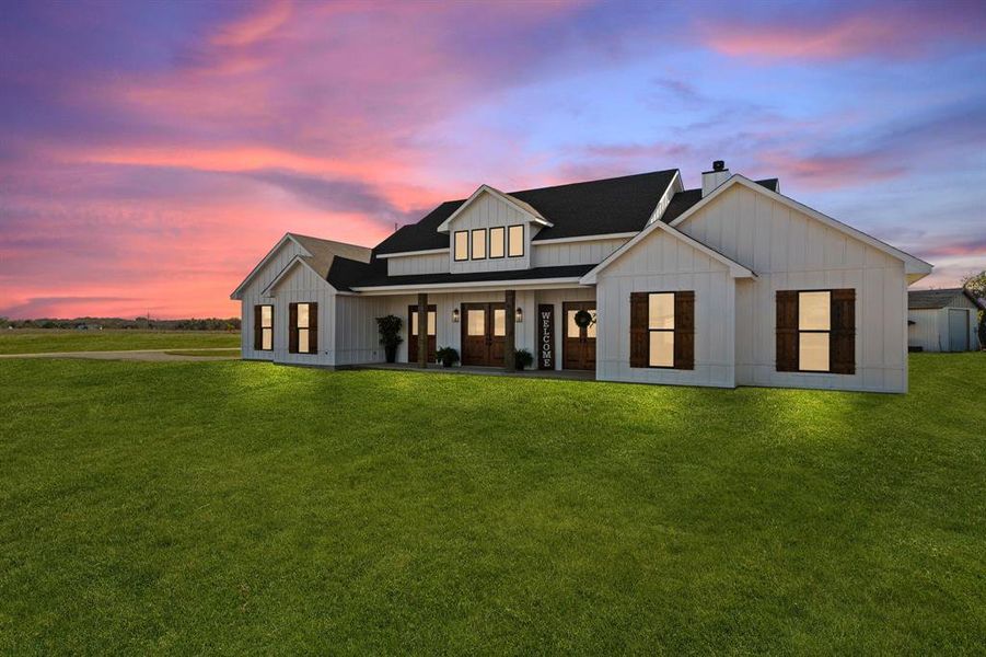 Exterior details and patio area of a home in , Terrell (Image 23). Exterior details and patio area of a home in , Terrell (Image 23).