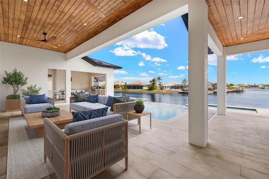 Exterior details and patio area of a home in , Cape Coral (Image 3).