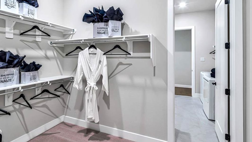 Furnished interior view inside a new home in Avalon at Cypress, Cypress (Image 13). Furnished interior view inside a new home in Avalon at Cypress, Cypress (Image 13).