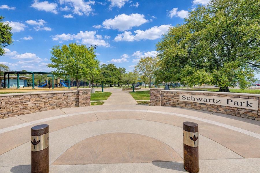 Schwartz Park, located just minutes away, offers nearby green space, walking paths, playgrounds, and recreational amenities perfect for outdoor activities and everyday enjoyment.