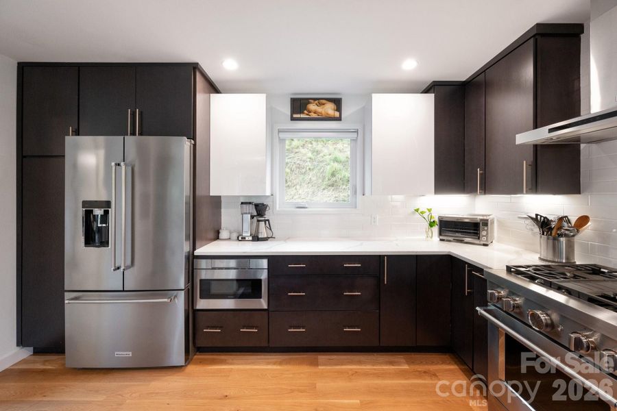 Furnished interior view inside a new home in , Asheville (Image 12).