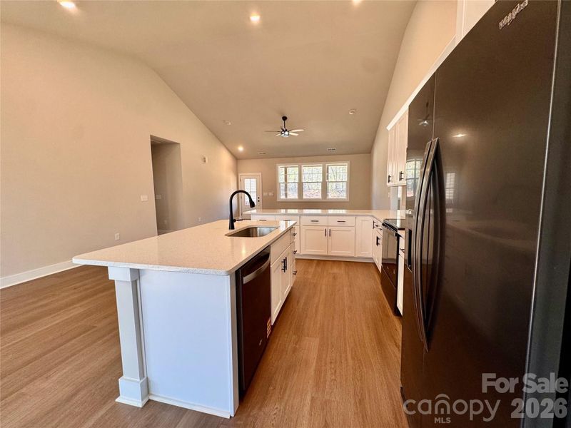 Furnished interior view inside a new home in , Morganton (Image 6).