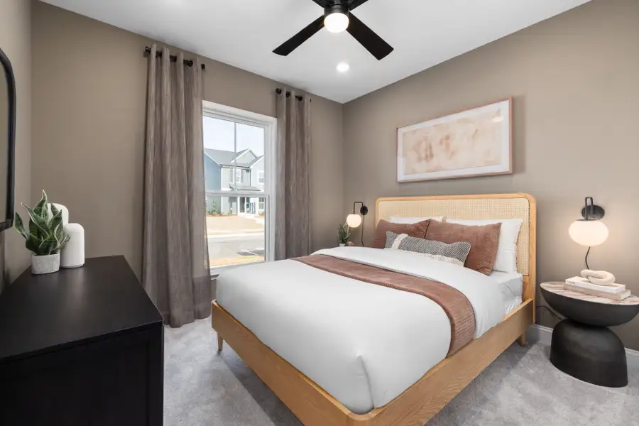 Representative furnished interior of a home built from the Ramblewood by Pulte Homes in Brio, Knightdale (Image 6). Representative furnished interior of a home built from the Ramblewood by Pulte Homes in Brio, Knightdale (Image 6).