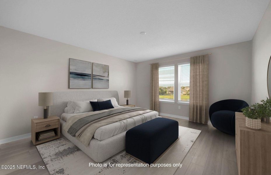 Furnished interior view inside a new home in The Preserve at Bannon Lakes, St. Augustine (Image 13). Furnished interior view inside a new home in The Preserve at Bannon Lakes, St. Augustine (Image 13).