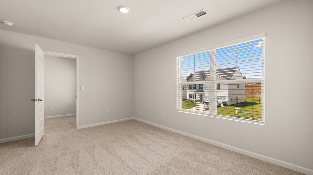 Representative unfurnished interior of a home built from the Grayson by D.R. Horton in Highland Hills, Graniteville (Image 25).