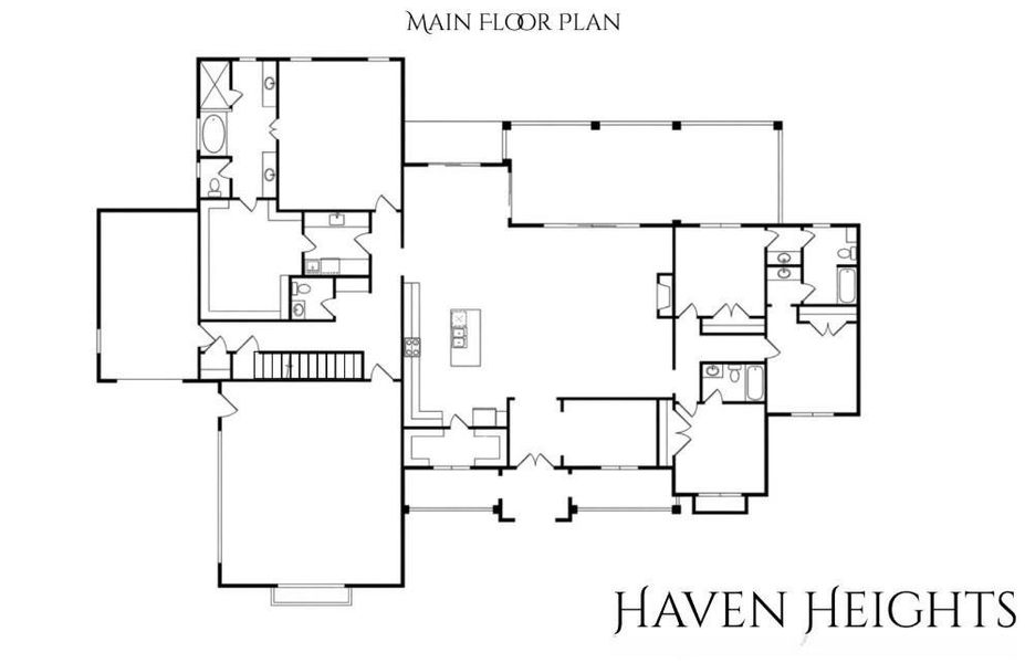 2D floor plan layout of this home in , Bogart, GA (Image 2). 2D floor plan layout of this home in , Bogart, GA (Image 2).