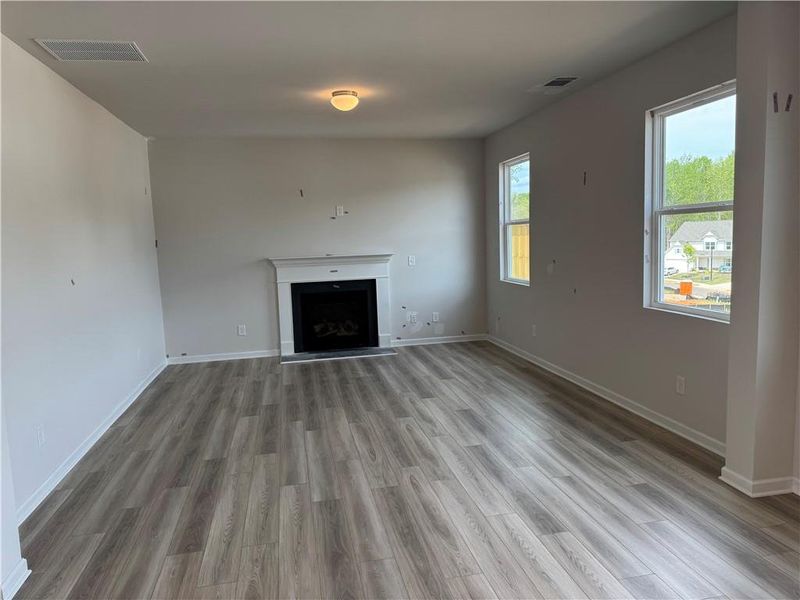 Spacious, unfurnished interior of a new home in The Reserve at Willow Oaks, Canton (Image 10).