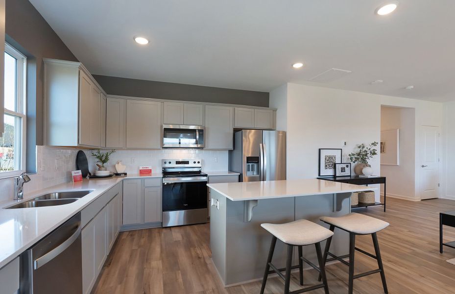 Furnished interior view inside a new home in Highlands of Carter's Station, Columbia (Image 36). Furnished interior view inside a new home in Highlands of Carter's Station, Columbia (Image 36).
