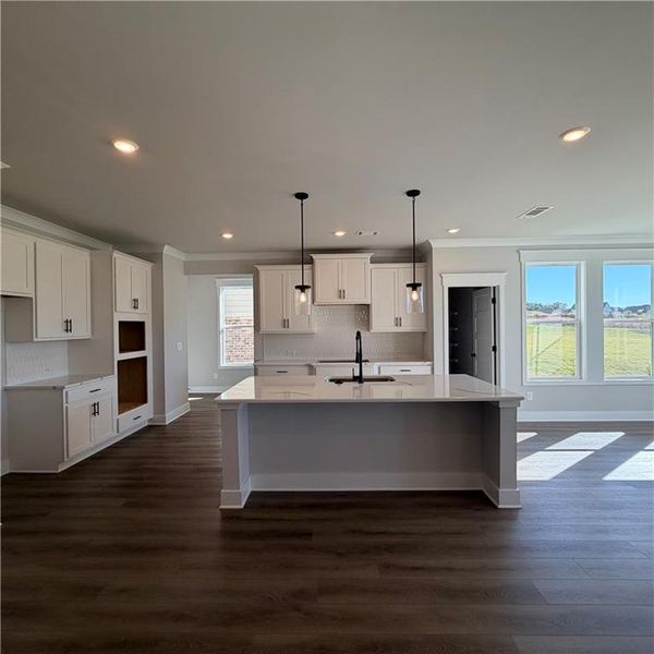Furnished interior view inside a new home in Fowler Farms, Auburn (Image 13). Furnished interior view inside a new home in Fowler Farms, Auburn (Image 13).