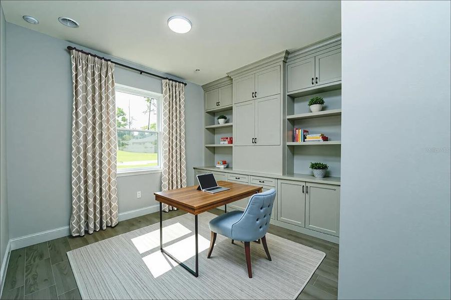 Furnished interior view inside a new home in , Deland (Image 9).