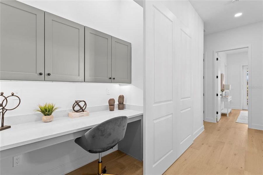 Furnished interior view inside a new home in , St. Petersburg (Image 41).