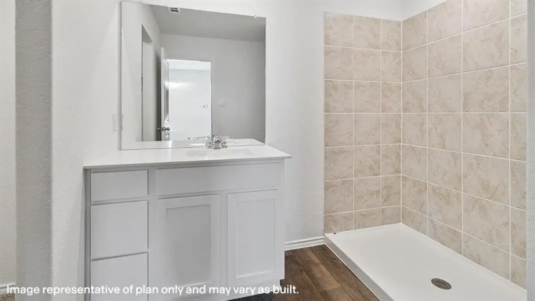Furnished interior view inside a new home in Asher Oaks, Bonham (Image 4).