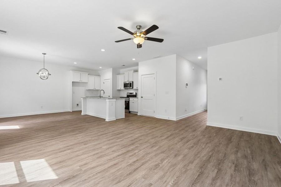 Spacious, unfurnished interior of a new home in Savoy Park, Covington (Image 20). Spacious, unfurnished interior of a new home in Savoy Park, Covington (Image 20).