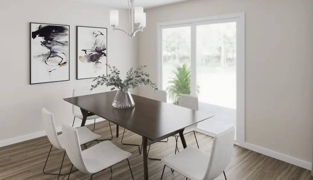 Representative furnished interior of a home built from the Beacon by Fischer Homes in Cherry Glen, Euharlee (Image 6).