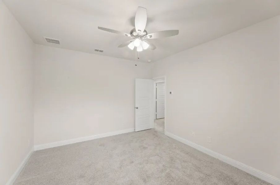 Front exterior of a new home in Timber Ridge, Corinth, TX, highlighting curb appeal (Image 11).