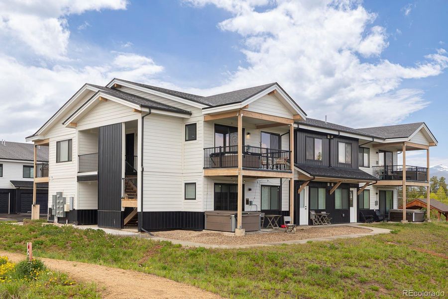 Front exterior of a new home in , Fraser, CO, highlighting curb appeal (Image 19).