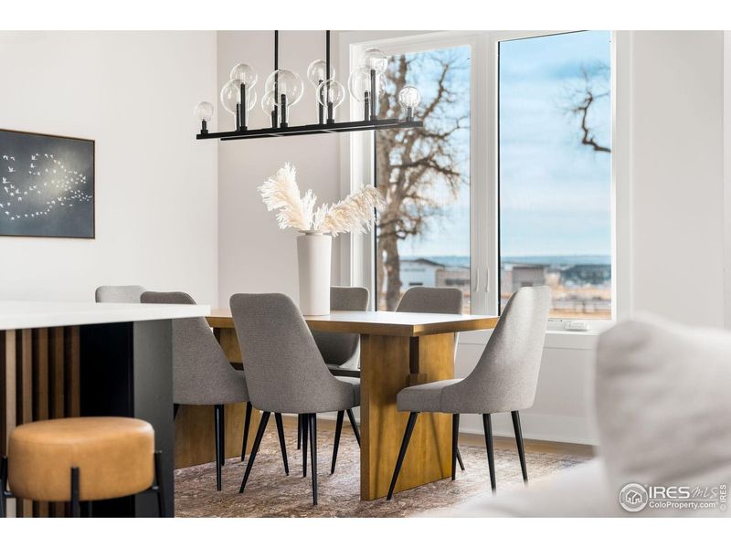 Furnished interior view inside a new home in , Timnath (Image 33).