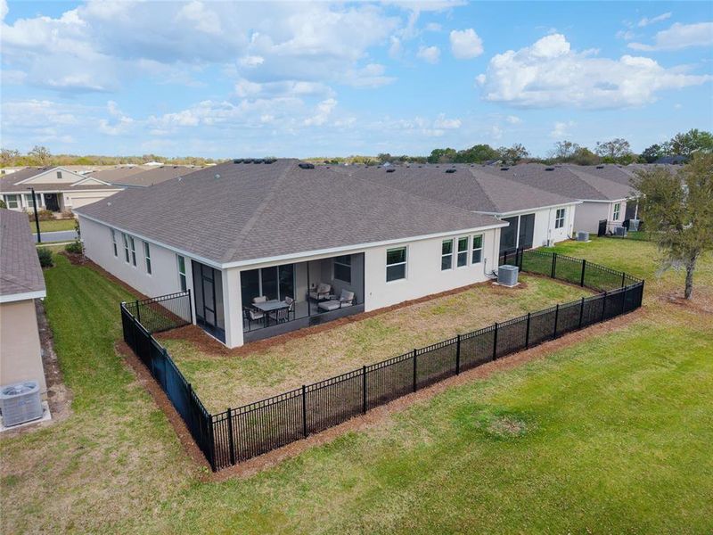 Exterior details and patio area of a home in , Ocala (Image 28).