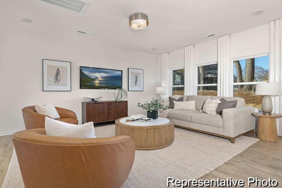 Furnished interior view inside a new home in Murray Heights, Winston-Salem (Image 6).