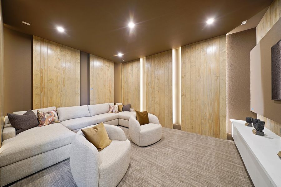 Furnished interior view inside a new home in COLTON - Fedrick Harris, Todd Mission (Image 16).