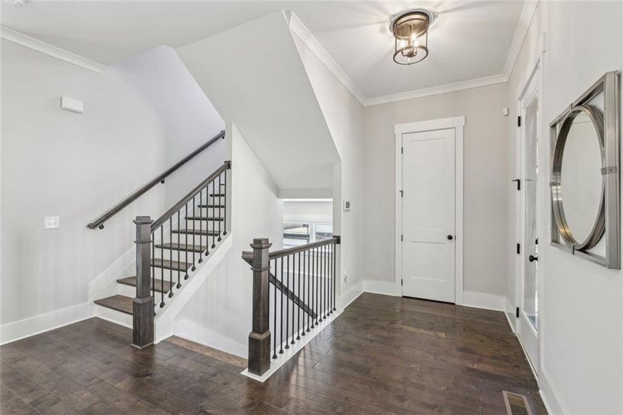 Furnished interior view inside a new home in , Atlanta (Image 12).
